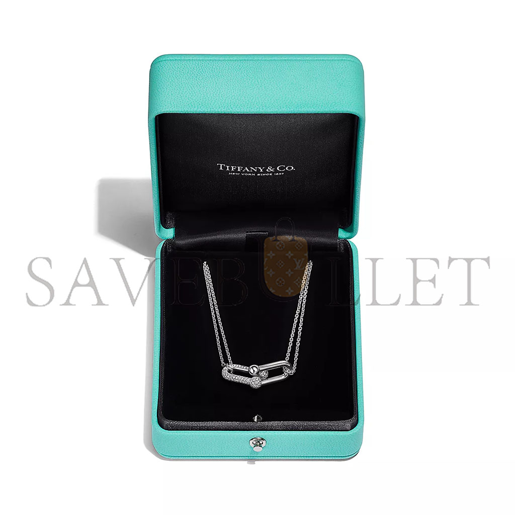 TIFFANY HARDWEAR LARGE DOUBLE LINK PENDANT 70353091